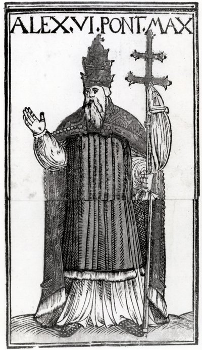 Pope Alexander VI by German School